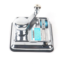 Factory Outlet Square Silver Manual Metal Cigarette rolling machine tobacco making